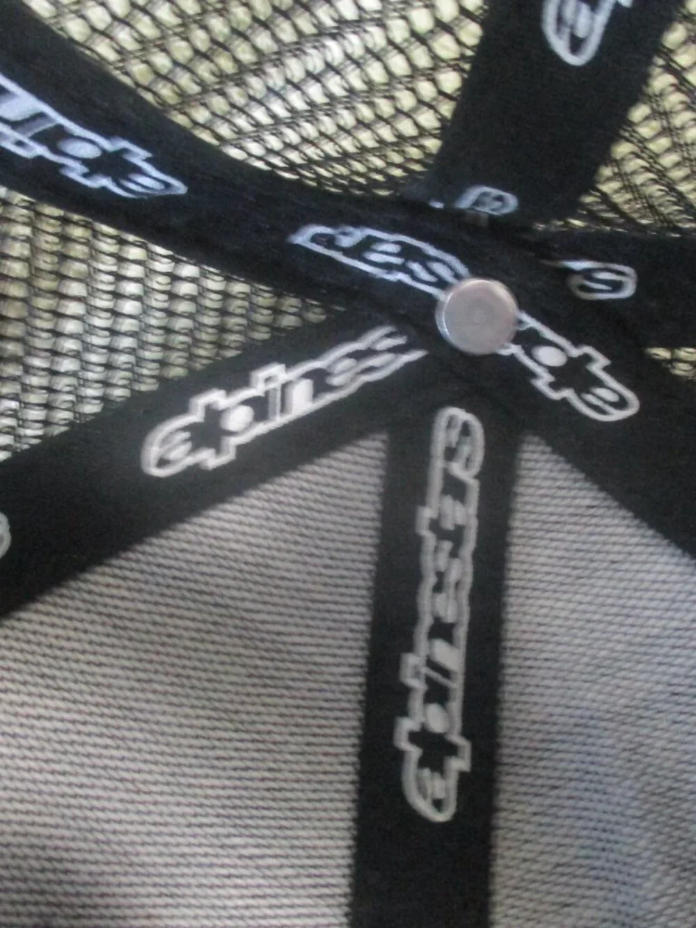 AlpineStars Black Mesh Snapback OS Fits Most